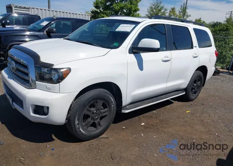 2008 Toyota Sequoia Sr5 5.7L V8 z USA, uszkodzony, nr VIN 5TDBY64A78S007589
